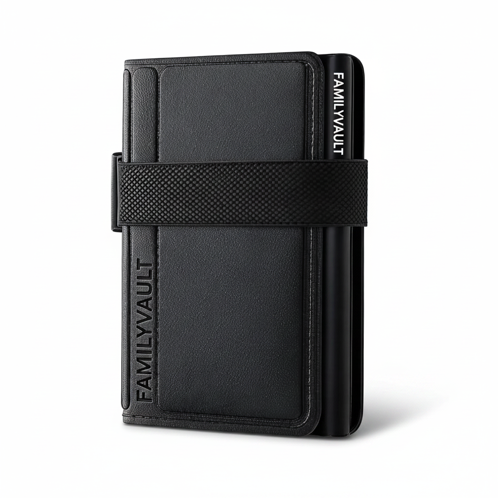 FamilyVault 4-Passport Organizer