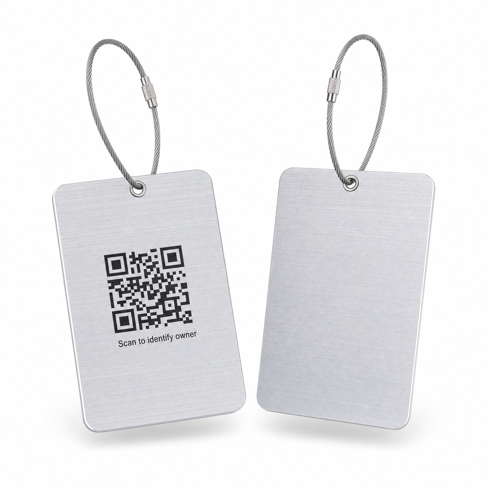 TrueTag Smart Luggage Tag with QR Code