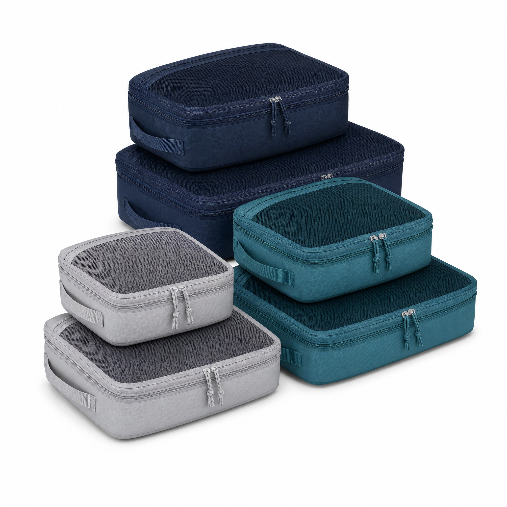ClipGlide Compression Packing Cube Set (6-pc)
