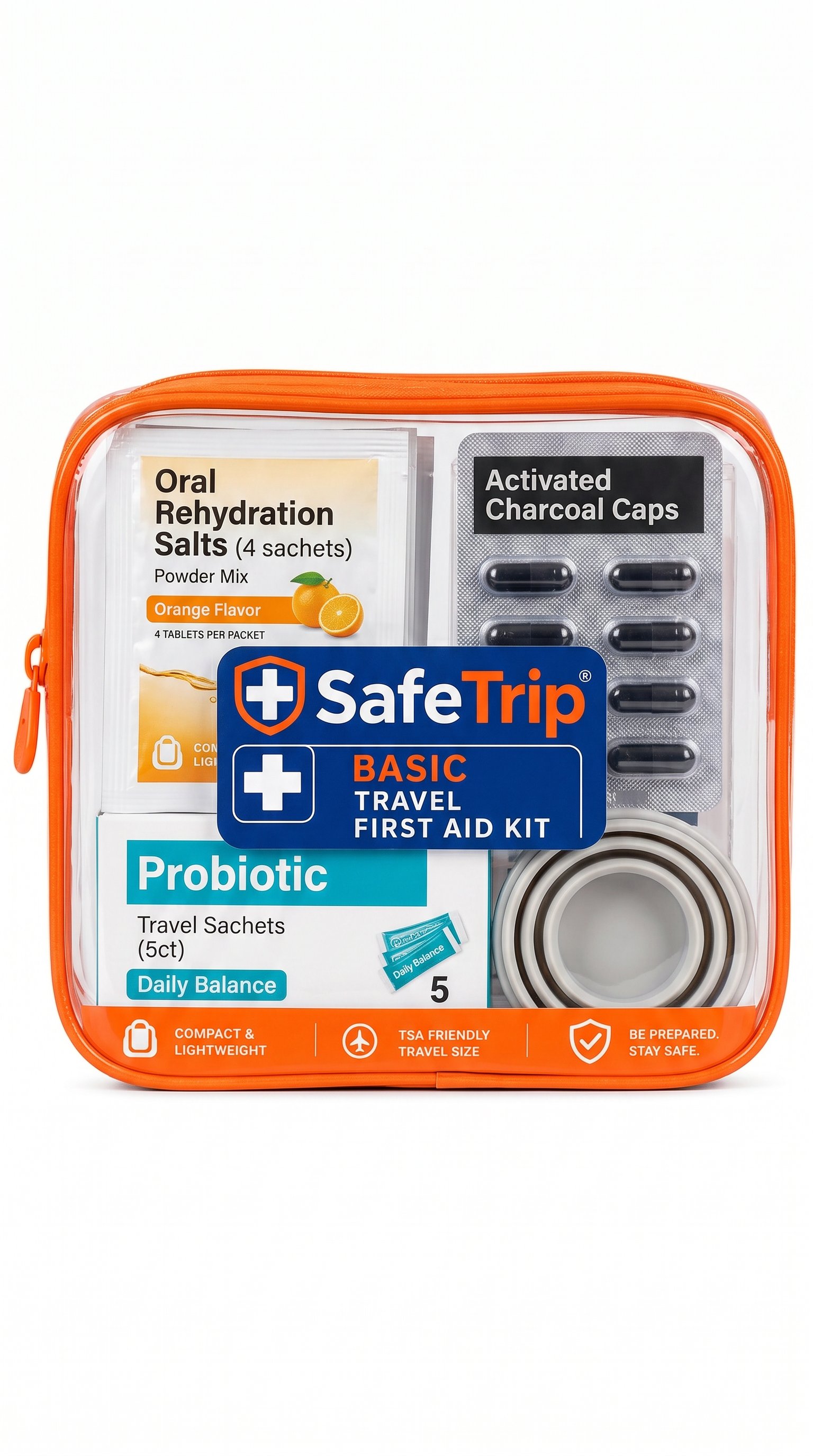 SafeTrip Tummy & Rehydration Kit