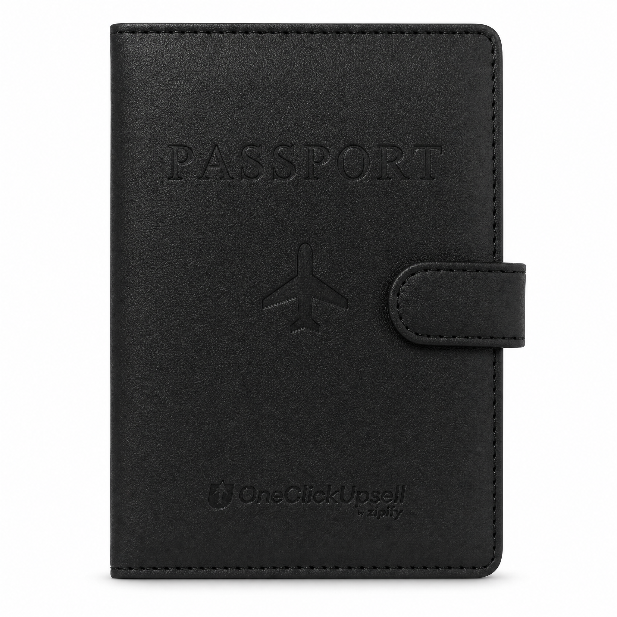 Travel Essentials Classic Passport Holder – Black